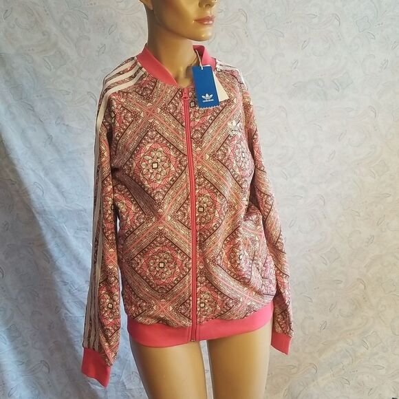 adidas Jackets & Blazers - New Adidas Crazy Hippy Trippy Design Youth Large